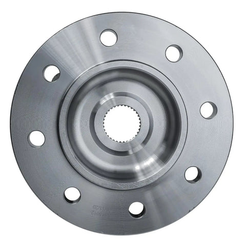 Front Wheel Hub Bearing Assembly Pair For 1994 To 1999 Dodge Ram 2500 4X4 Dana 60 Axle 8 Lug 4 Bolt Square Flange Non ABS Replacement Hubs