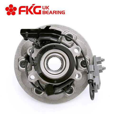 Front Left Wheel Bearing Hub Assembly With ABS For 4x4 Trucks, 6-Lug, Front Position, Fits 2004-2008 Chevrolet Colorado