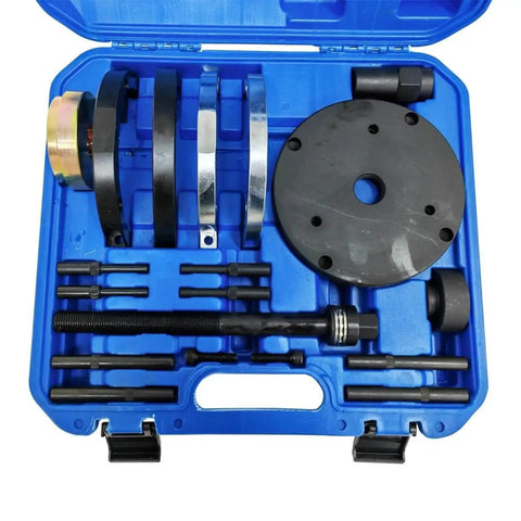 20Pcs Wheel Hub Bearing Tool Set For Easy Removal And Installation, Heavy Duty Bearing Splitter Kit, 82mm Size in blue case
