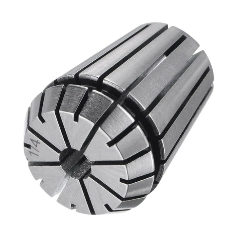 ER25 Spring Collet For CNC Milling Lathe And Engraving Machines One Quarter Inch Clamping Diameter Two Pack 40Cr Steel