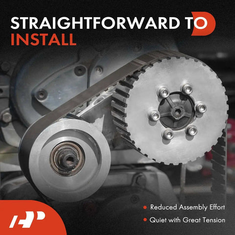 Belt Idler Pulley For GM Vehicles Including Chevy Silverado Suburban Express GMC Sierra Yukon Escalade Cadillac Buick Hummer Isuzu Saab Workhorse And Workhorse Custom Chassis A-Premium Quality Replacement Part For Smooth Belt Tension And Long Lasting installed in engine.