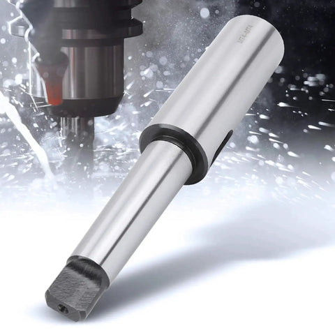 Kanasi MT4 to MT4 taper drill sleeve; silver steel reducing adapter for lathe and milling machines