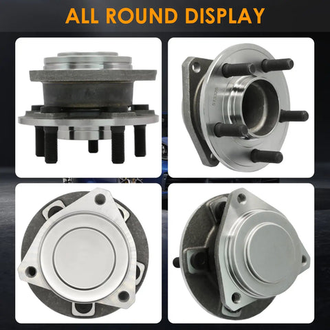 Front Wheel Bearing Hub Assembly 513325 Compatible With 2012 To 2020 Chrysler 300, Dodge Challenger And Charger With ABS Premium