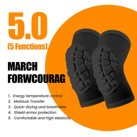 Compression Knee Pads For Teens And Adults All Around Athletic Knee Protector For Basketball Wrestling Football Volleyball Pickleball And Weightlifting Breathable Lightweight Foam Cushion Moisture Wicking 1 Pair Short Black Medium
