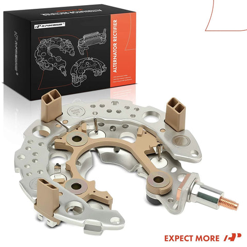 Alternator Rectifier Direct Plug And Play Replacement For Toyota Camry RAV4 Corolla Tacoma Highlander shown with box