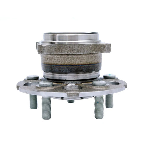 Front view of Rear Wheel Bearing Hub Assembly For Honda CR V 2007 2011 4WD Acura RDX 2007 2012 2016 2018 AWD 5-Lug ISO TS 16949 Certified