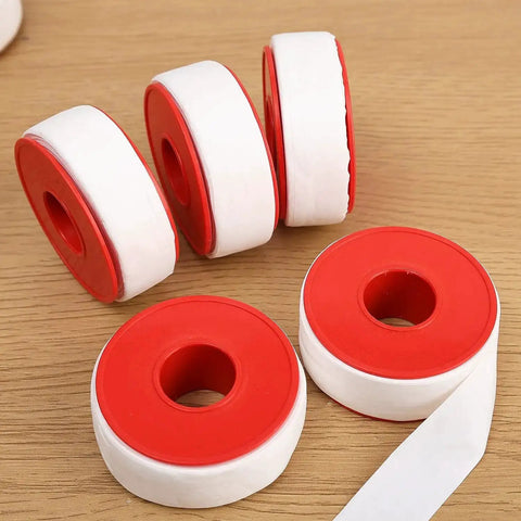 3 Pack 15M 1 Inch PTFE Thread Seal Tape For Plumbing And HVAC Waterproof Seal Tape Heavy Duty Leak-Proof Plumber Grade 6x2.4cm rolls
