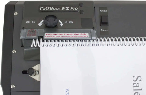 All-In-One Coil Punch, Electric Inserter And Electric Coil Crimper For Oval Holes, 4:1 Pitch, binding a document
