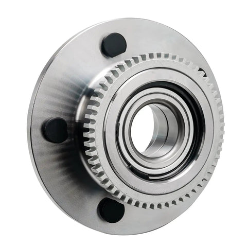 Front Wheel Hub And Bearing Assembly Pair For 2000 2001 Dodge Ram 1500 2WD 5 Lug 2 Piece Replacement With Tone Ring ABS