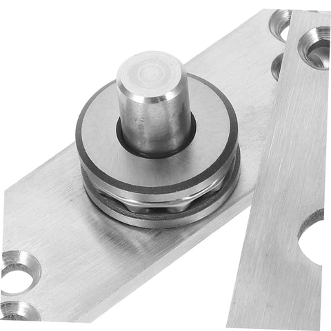 Heavy Duty 360 Degree Rotating Concealed Door Pivot Hinge For Invisible Cabinets And Bookcases Stainless Steel Hidden Door Hardware