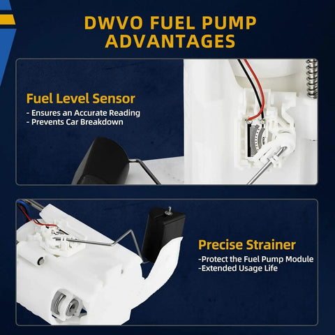 Toyota Camry Fuel Pump Replacement For 2007 2008 2009 2010 2011 2.4L 2.5L High Performance Fuel Delivery features fuel sensor and strainer.
