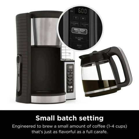 12-Cup Programmable Coffee Maker With Glass Carafe, Classic And Rich Brew Styles, Adjustable Warming Plate, Removable 60 Oz Reservoir, Stainless Steel Finish For Bold Barista Level Flavor At Home next to removable glass carafe