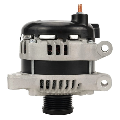 Side view of Beefy 12V 170Amp Automotive Alternator Replacement For GM SUVs Including Acadia 2007 2012 Enclave 2008 2016