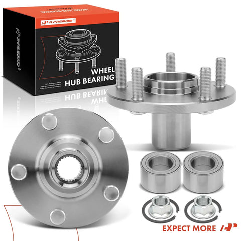 Two Piece Front Wheel Bearing And Hub Kit Fits Toyota Camry 1992 2001 2.2L And 2002 2003 2.4L Solara 1999 2001 2.2L And 2002 2003 2.4L Plus Lexus RX300 AWD 1999 2003 Ready For Your Ride