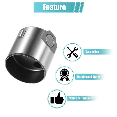 Fuel Pump Cam Follower For Audi A3 A4 A5 A6 A7 TT Q3 Q5 S3 S4 S5 And VW Beetle Golf GTI Jetta Passat 12590679, silver cylinder
