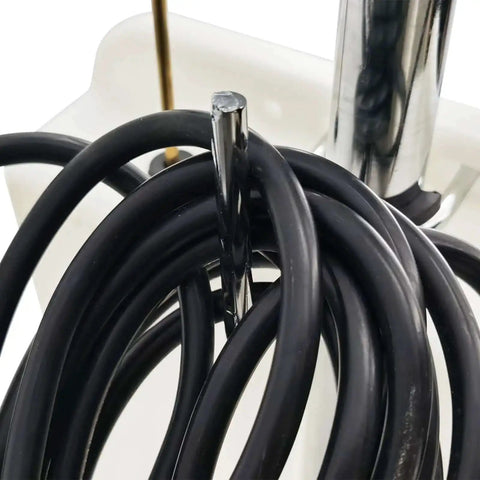 Close-up of power cord for Industrial Floor Scrubber Grinding Machine With 3.43 Gal Capacity, 2834 RPM Polisher With 1500W Motor