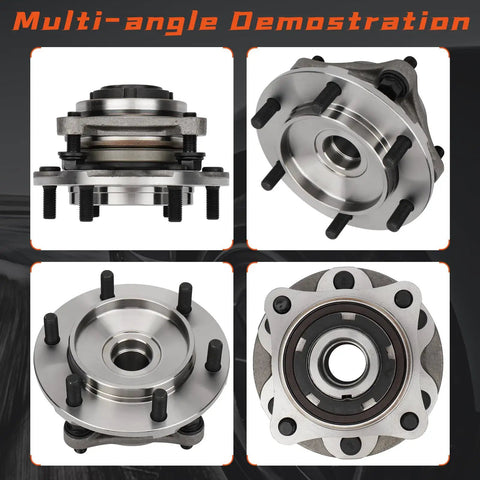 Plug And Play Front Wheel Hub And Bearing Assembly For Toyota 4Runner 2003-2019, Tacoma 2005-2019, FJ Cruiser 2007-2009, Hilux 2005-2017