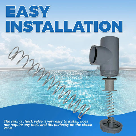 Jovraluxe spring check valve with stainless steel spring for Pentair Ortega, Amazon brand