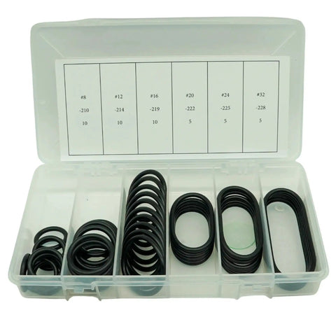 Max Truck O Ring Kit For Service Trucks And Hydraulic Repair, 70 And 90 Duro Buna N O Rings, 1,415 Piece Assortment For Automotive And Industrial Use, On The Go Mobile Service And Pro Shops in a plastic case