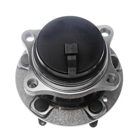 Rear Wheel Bearing And Hub Assembly For 2007-2018 Hyundai Santa Fe, 2013-2019 Santa Fe XL, 2007-2012 Veracruz, 2011-2015 Kia Sorento 5 Stud Hub With ABS, OEM Quality Replacement To Keep Your Ride Smooth And Safe, top view