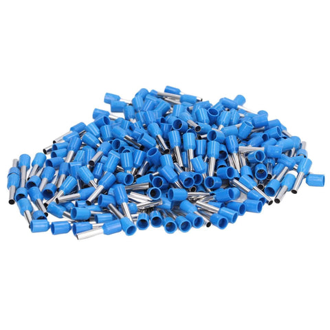 Insulated Ferrule Kit 1000 Pcs For 12 AWG Copper Wire Crimp Terminals And Wire End Connectors For Solid And Stranded Wire