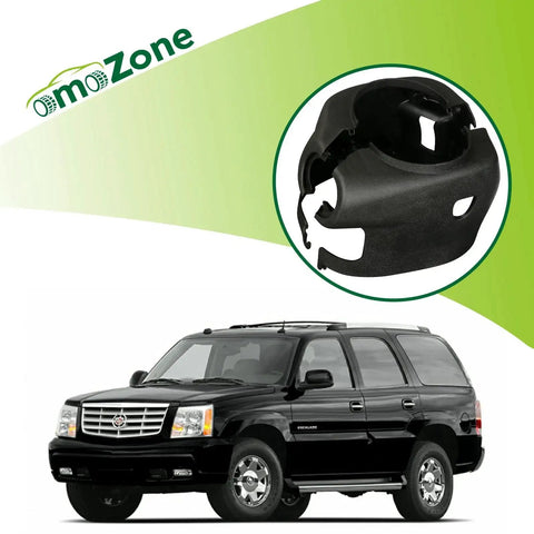 Upper and Lower Steering Column Trim Cover Kit for 2003-2007 Silverado Suburban shown with SUV model