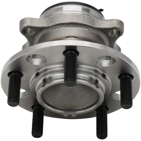 Front view of Beefy Rear Wheel Hub And Bearing Assembly Pair For Mitsubishi Lancer 2008-2015 Outlander 2011-2012 corrosion-resistant part