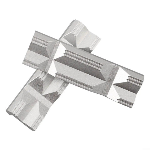 V Type Vise Jaws For CNC Milling Aluminum Alloy Fixture With Magnetic Workholding 4 Inch Or 8 Inch Options Hard Jaw Set