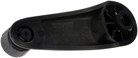 Window Crank Handle Replacement For Select Models Black High Quality Durable Construction shown underside with mounting details