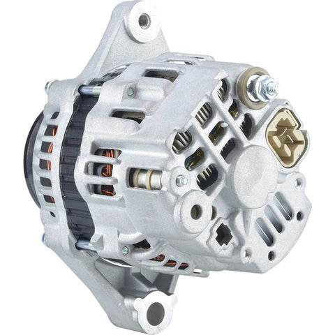 Replacement Beefy 12V 45Amp Alternator With Internal Regulator For Kubota M7040 Series Tractors M7040F M7040DT M7040HD