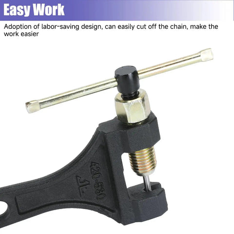 Universal Motorcycle Chain Breaker Tool For 420 428 520 525 530 Chains Built For Dirt Bikes ATVs Go Karts Mini Bikes