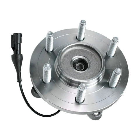 4WD Front Wheel Bearing Hub Assembly For Ford F-150 2004 to 2008, Expedition 2003 to 2006, Navigator 2003 to 2006, 6-Lug ABS Hub