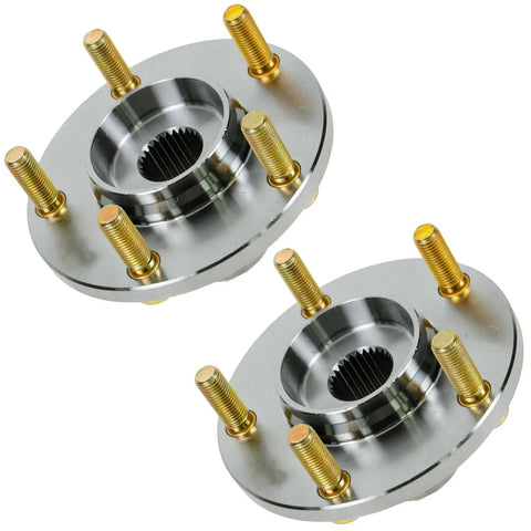 Front Wheel Hub Assembly Two Piece Set For Mazda 3 2005 2013 And Mazda5 2012 2015 Driver And Passenger Sides Replacement Kit