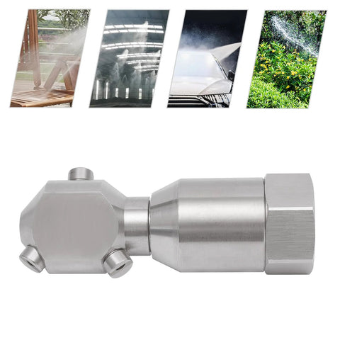 360° rotating spray nozzle, 304 stainless steel, 1/2 inch NPT, high‑pressure barrel and tank cleaning, 50 L/min
