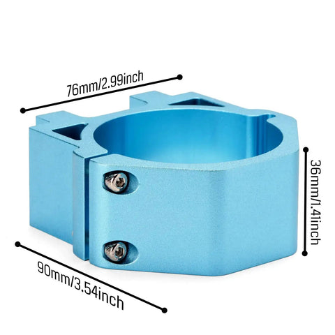 65mm Aluminum CNC Spindle Holder Mount Compatible With 3018 Pro, 4040 Series, 3020-Pro Max V2, and 3018-ProVer V2 CNC Machines