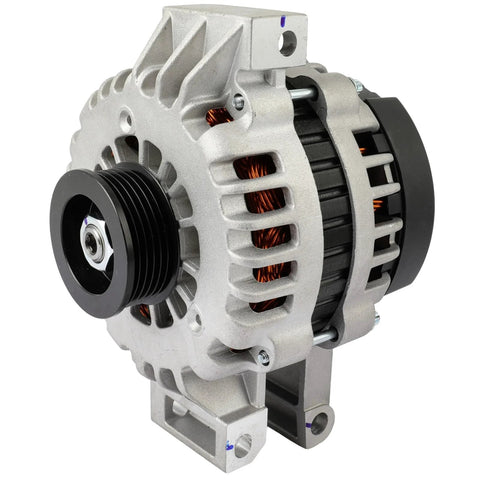 Alternator Replacement Compatible With Buick Rainier CXL 4.2L And Chevrolet Trailblazer 4.2L A B LS Base 2007 2008 2009 Plug And Play Ready 8498N OE Quality High Performance