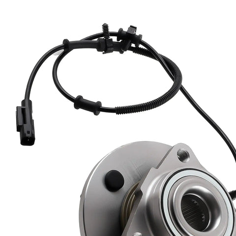 Heavy Duty Front Wheel Bearing And Hub Assembly For Ram 1500 2012-2018 And 2019-2022 Classic, 5 Lug, With ABS, Direct Fit OE Replacement 515151 5154171AA 4779829AD