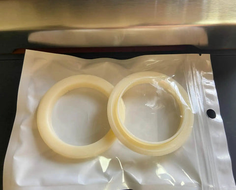 54 Millimeter Silicone Gasket Sealing Ring Compatible With Breville And Sage Espresso Machines 870 878 880 860 840 810 450 500 875 878 880 Grouphead Replacement BPA Free 2 Pack Dishwasher Safe in clear packaging