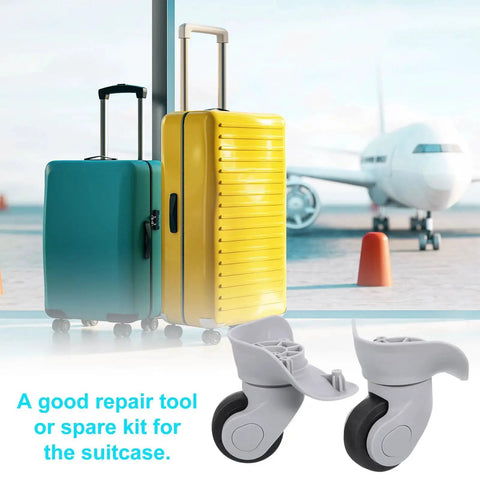 2pcs roulettes de Valise Roues de Rechange réparation de roulements pour Valise de Bagage 6018mm 2pcs roulettes de Valise Roues de Rechange réparation de roulements pour Valise de Bagage 6018mm