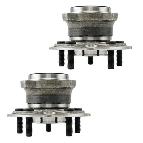 Pair of Rear Wheel Bearing Hub Assembly Compatible With Honda CR-V 2012 2016 AWD And Acura RDX 2013 2015 AWD, 5 Lug With ABS