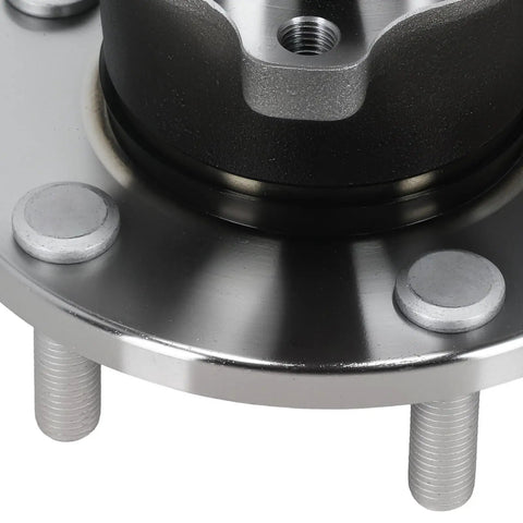512347 Rear Wheel Hub And Bearing Assembly With ABS 5 Bolt For Mazda 3 2004 To 2013 And Mazda 5 2006 To 2017 Rear Left Or Right ABS Models