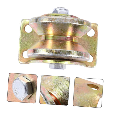 Groove Sliding Gate Track Roller Wheels Set Heavy Duty And Easy Install Bolt Fixed And Lightweight Design for smooth gates