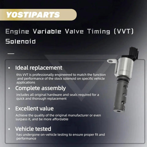 VVT Solenoid For Toyota And Lexus Vehicles Easy Install Compatible With Ct200h Es300h Vibe Tc XD Avalon Camry Corolla Highlander