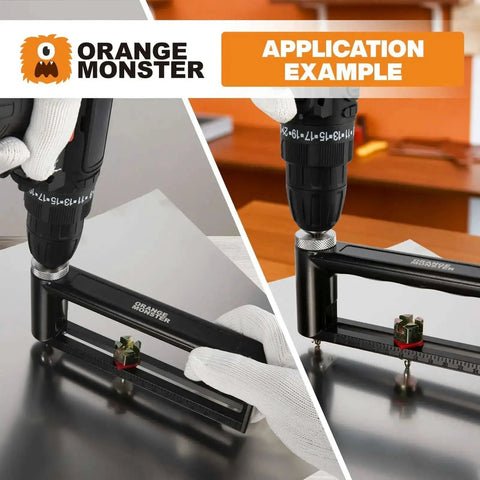 2 To 12 Inch Adjustable Hole Cutter for sheet metal using drill on steel, ideal for HVAC ductwork, roofing, and electrical projects