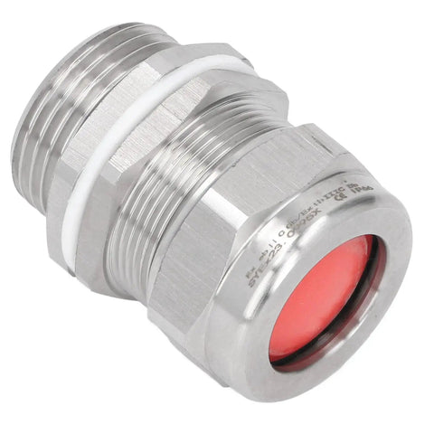 Explosion Proof Cable Gland Connector For Electrical Junction Boxes IP66 304 Stainless Steel With Double Sealing