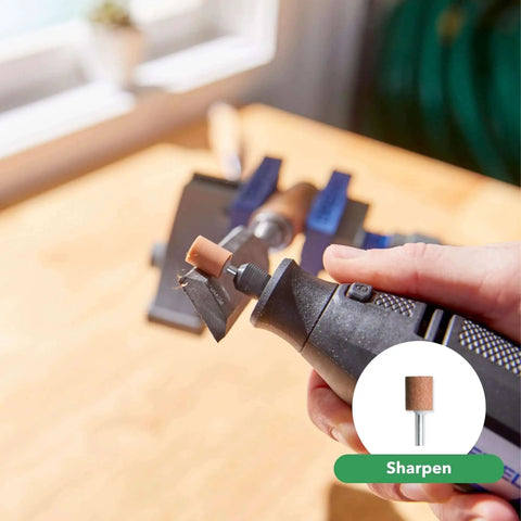 Dope Variable Speed Rotary Tool Kit For DIY With 15 Accessories And 1 Attachment For Cutting, Sanding, Grinding, Polishing
