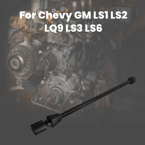 LS Cam Bearing Installation And Removal Tool For Chevy LS Engines LS1 LS2 LS3 LS6 LQ9 Made From 45 Steel shown with engine parts