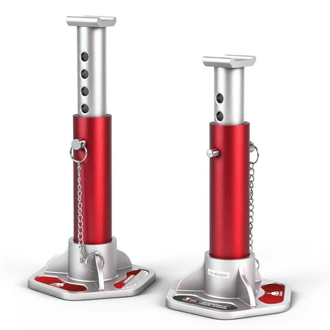 3 Ton Aluminum Jack Stands With Locking Pins, Lightweight And Portable For Cars, SUVs, And Light Duty Trucks, Stable Lift