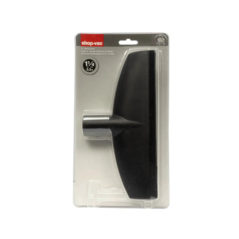 Pro Grade 10 Inch Wet Dry Vacuum Nozzle For 1.25 Inch Hoses in packaging, durable polypropylene attachment for floor cleaning