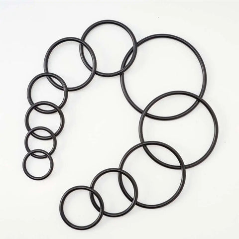 Heavy Duty Pro Grade Hydraulic O Ring Seal Kit 212 Pieces With Buna N 90A NBR O Rings, showing various sizes for fittings.
